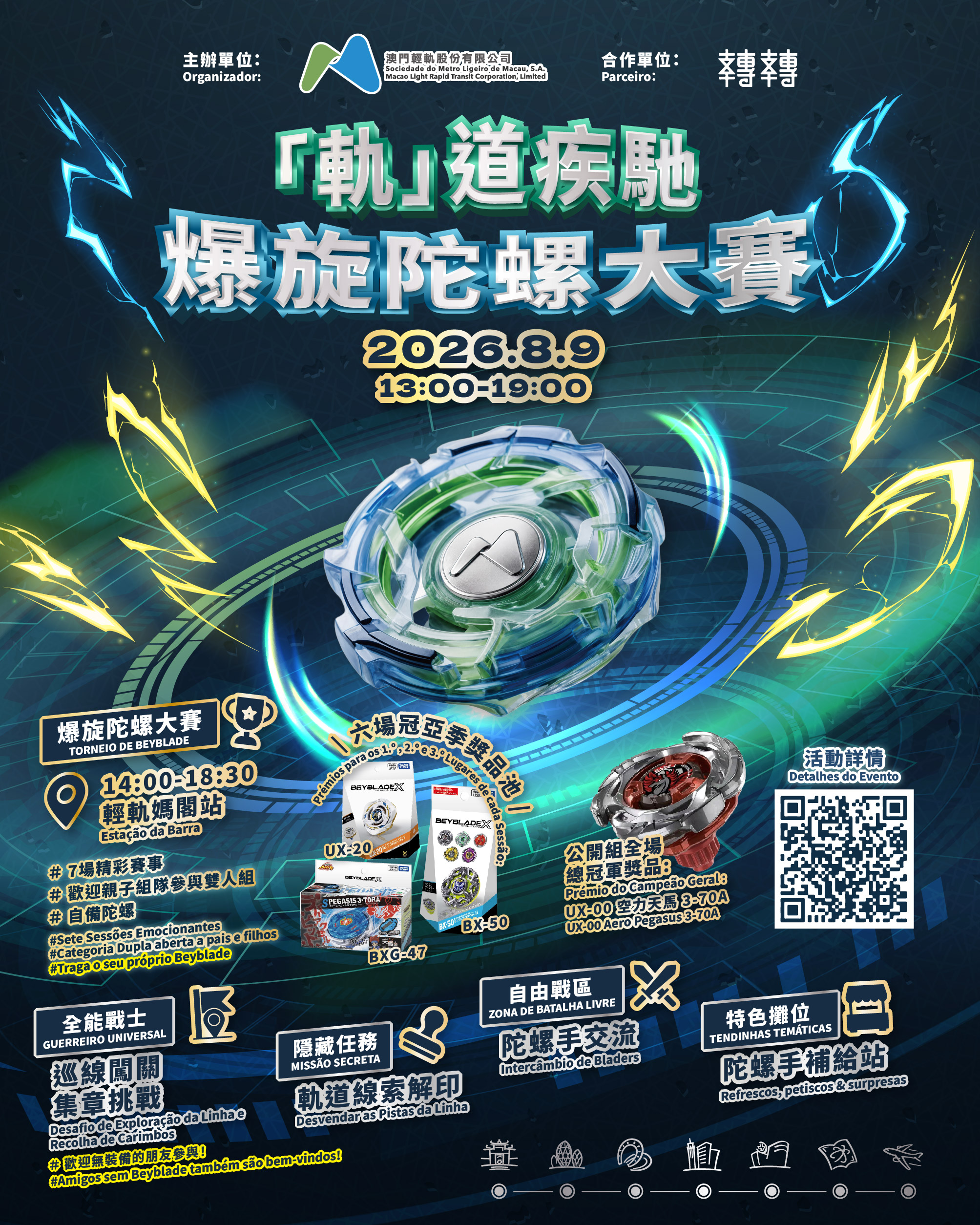 “軌”道疾馳爆旋陀螺大賽